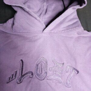 Lost Clothing Spell Out Hoodie Sweatshirt